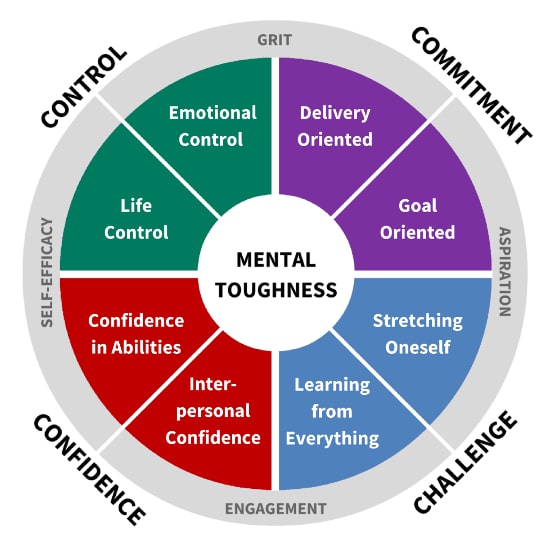 MTQ48 Mental Toughness Model